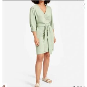 Everlane Women's Mini Dress in Light Green